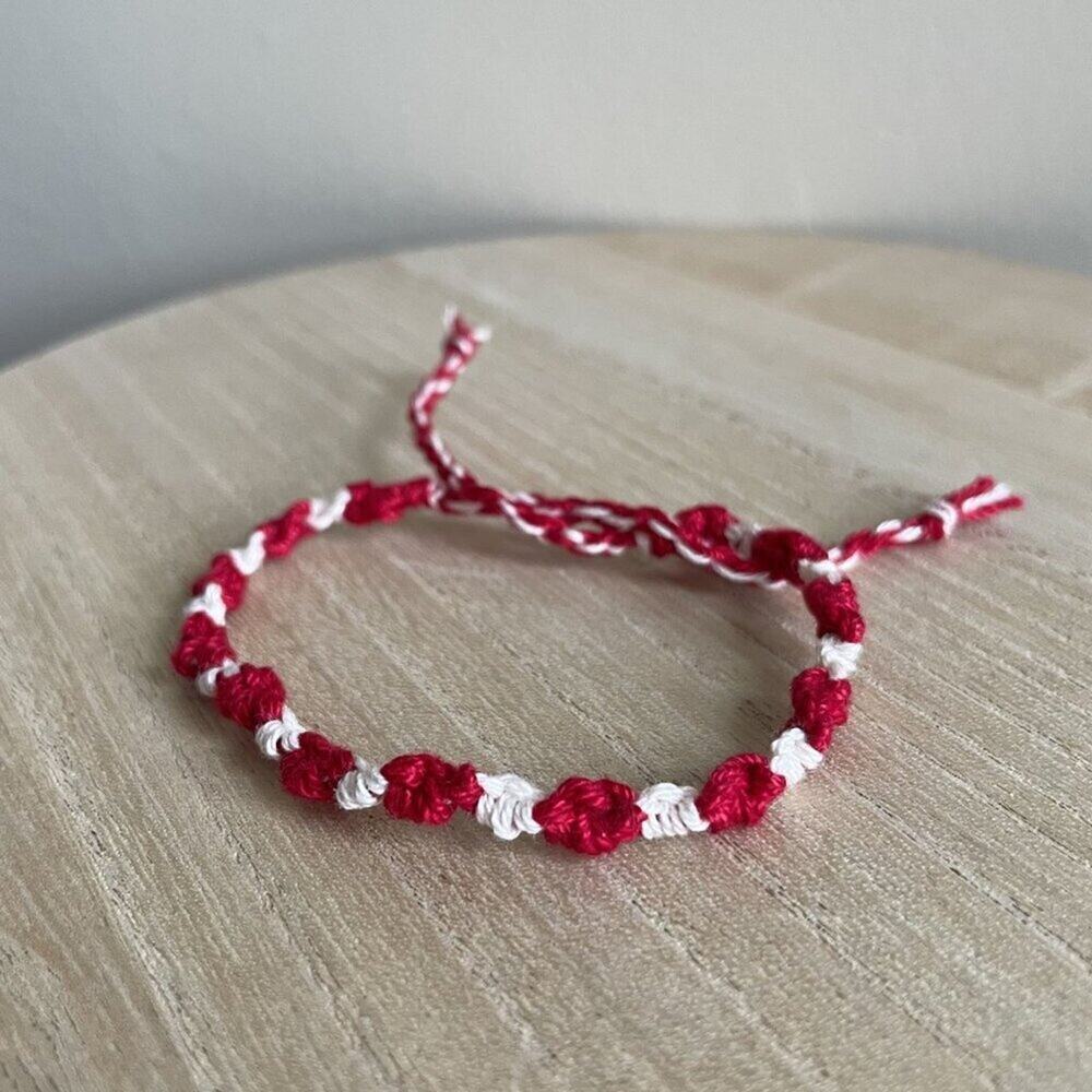 Capri Bracelet, anklet, trendy, comfortable, tie, embroidery thread, woven, gift